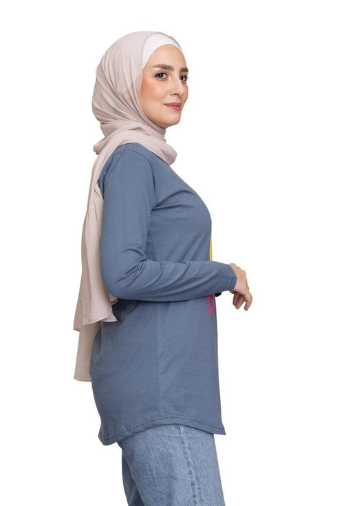 Storm Weather Printed Long - Sleeve Design 32 - Khotwh