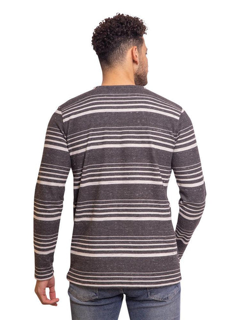 Striped 7570 Henley - Khotwh
