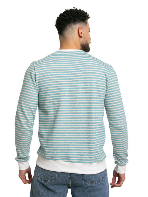Striped Aqua SW - Basic Round - Khotwh