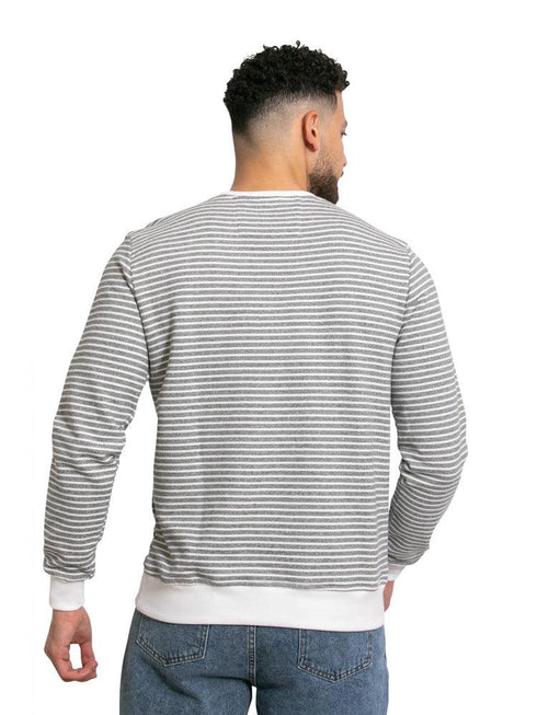 Striped F.Grey SW - Basic Round - Khotwh