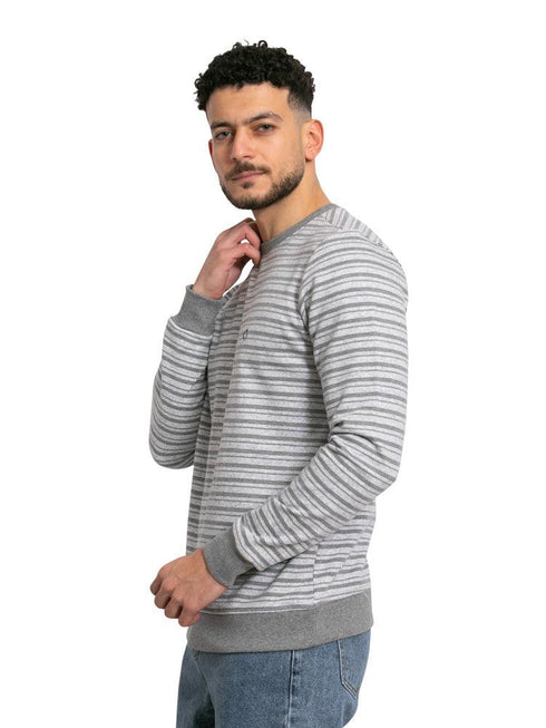 Striped Grey SW - Basic Round - Khotwh