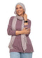 Striped Lilac B - Long - Sleeve - Khotwh