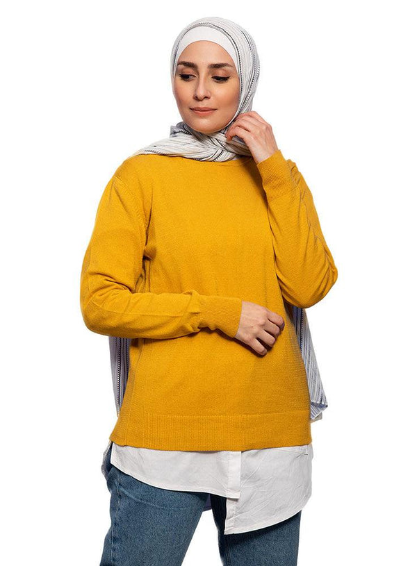 Sun - Flower Knit - Pullover - Khotwh