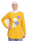 Sun Flower Printed Long - Sleeve Design 3 - Khotwh
