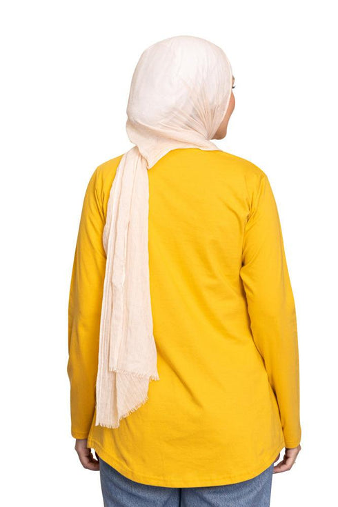 Sun Flower Printed Long - Sleeve Design 36 - Khotwh