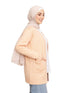 Tan Basic Pocket Cardigan - Khotwh