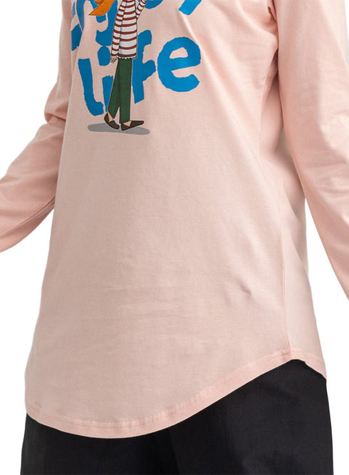 Tan-Design 6 Printed Long-Sleeve - Khotwh
