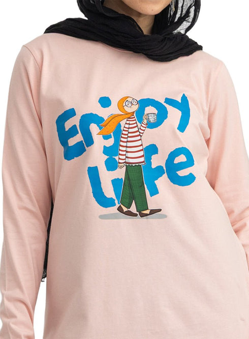 Tan-Design 6 Printed Long-Sleeve - Khotwh