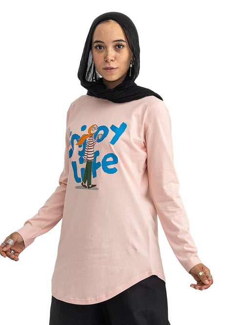 Tan-Design 6 Printed Long-Sleeve - Khotwh
