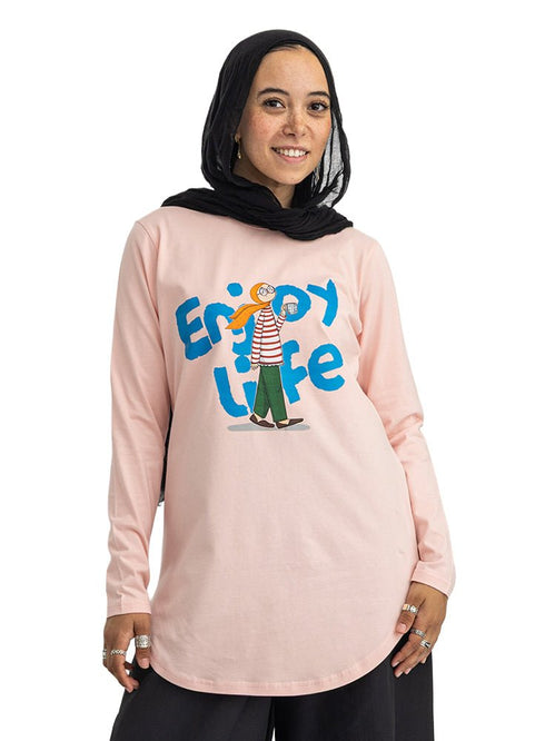 Tan-Design 6 Printed Long-Sleeve - Khotwh