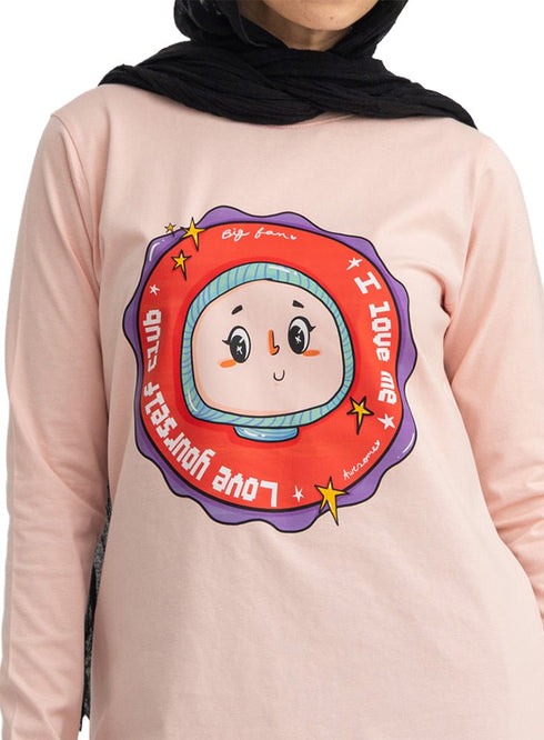 Tan-Design 7 Printed Long-Sleeve - Khotwh