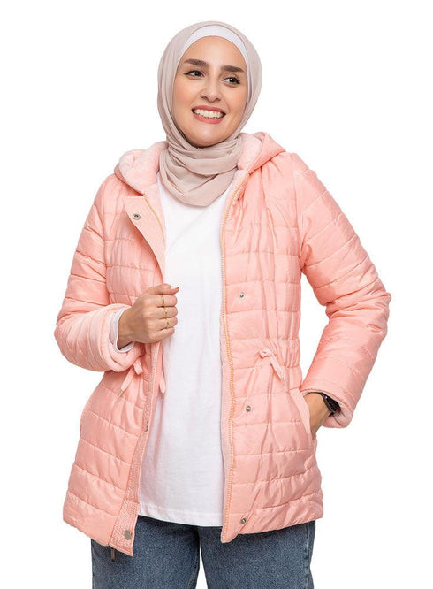 Tan Double Face Jacket - Khotwh