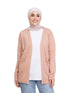 Tan E - Basic Pocket Cardigan - Khotwh