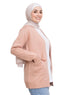 Tan E - Basic Pocket Cardigan - Khotwh