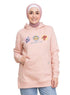 Tan Printed - HoodieV Design 69 - Khotwh