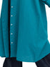 Tile Blue Linen Dress Shirt - Khotwh