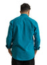 Tile Blue Linen Shirt - Khotwh