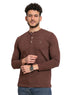 Tokyo - Brown Henley - Khotwh