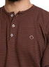 Tokyo - Brown Henley - Khotwh