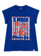 True blue-Design 6 Printed Short-Sleeve - Khotwh