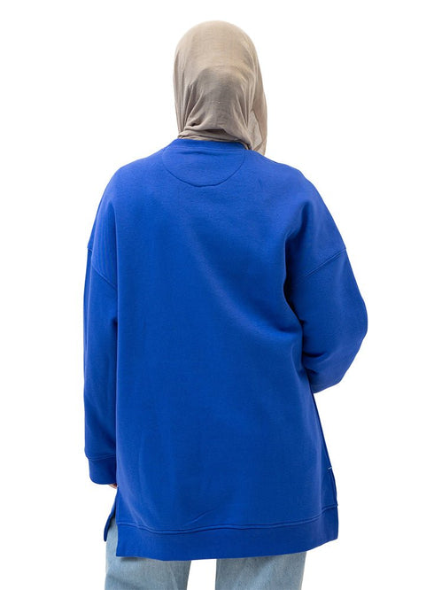 True Blue Long V - Over Size Sw - Round - Khotwh