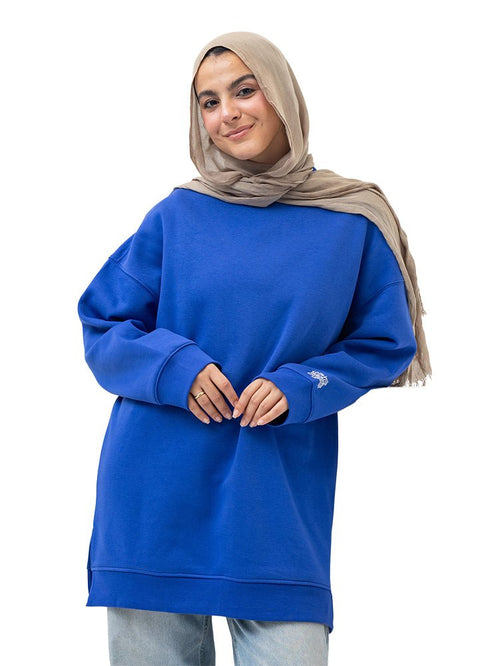 True Blue Long V - Over Size Sw - Round - Khotwh