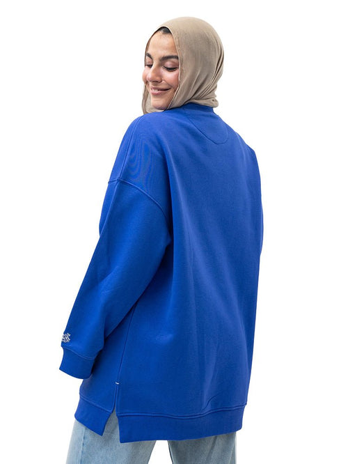 True Blue Long V - Over Size Sw - Round - Khotwh