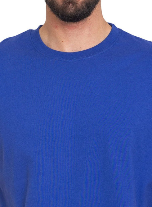 True Blue O.S Round T-Shirt - Khotwh
