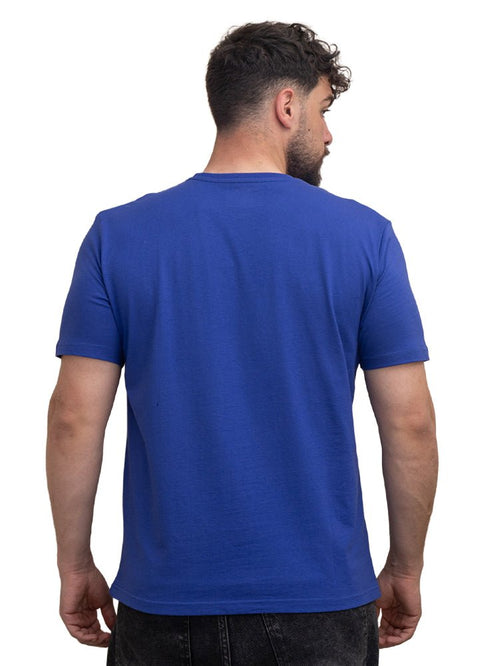 True Blue Relaxed Round T-Shirt - Khotwh