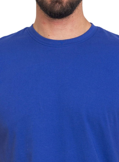 True Blue Round T-shirt - Khotwh