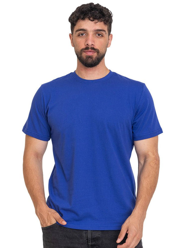 True Blue Round T-shirt - Khotwh