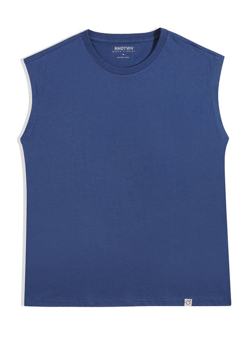 True Blue Short Sleeveless - Khotwh