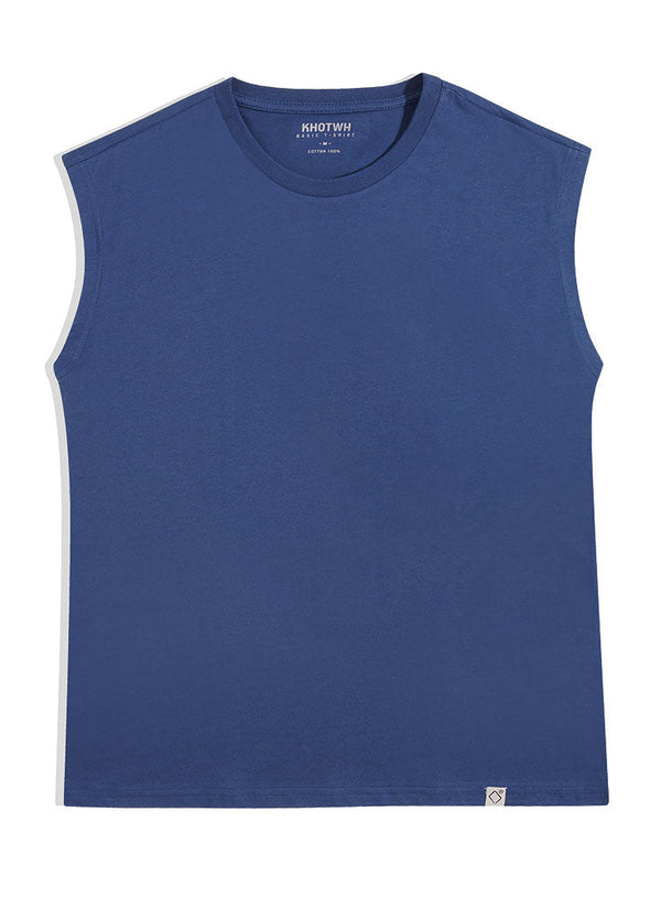 True Blue Short Sleeveless - Khotwh