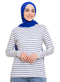 True Blue Striped Long - Sleeve - Khotwh