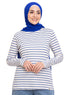 True Blue Striped Long - Sleeve - Khotwh
