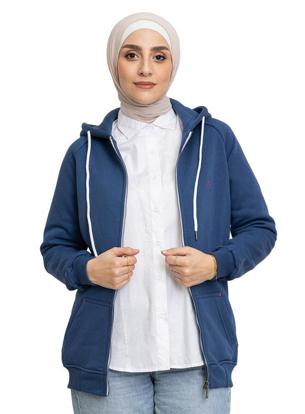 True Blue SW - Medium Zipper - Khotwh