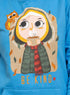 Turquoise Printed - HoodieV Design 66 - Khotwh