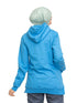 Turquoise Printed - HoodieV Design 67 - Khotwh