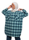 Uranus Long Checkered Shirt - Khotwh
