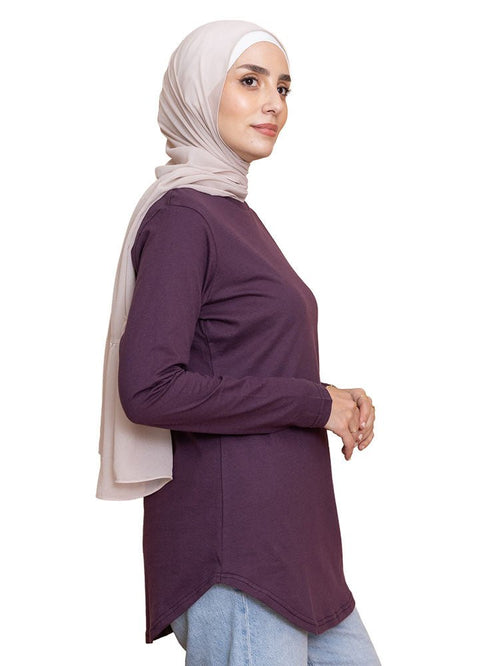 Violet Cur.Long - Sleeve - Khotwh