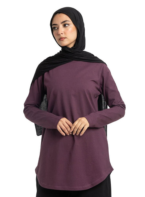 Violet Cur.Long - Sleeve - Khotwh