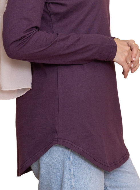 Violet Cur.Long - Sleeve - Khotwh