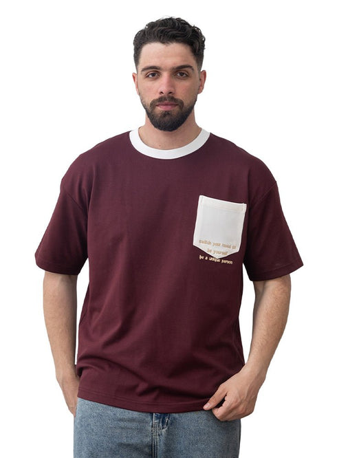 violet Design 1013 NF - Round T-Shirt - Khotwh