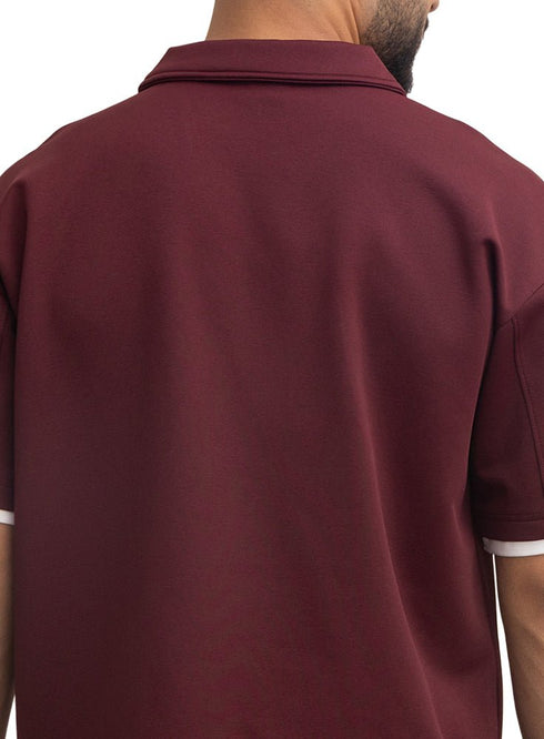 violet Design 3068 NF - Polo Neck T-Shirt - Khotwh