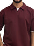 violet Design 3068 NF - Polo Neck T-Shirt - Khotwh