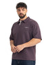 violet Design 3083 NF-Polo Neck T-Shirt - Khotwh