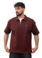 violet Design 4024 NF - Polo Neck T-Shirt - Khotwh