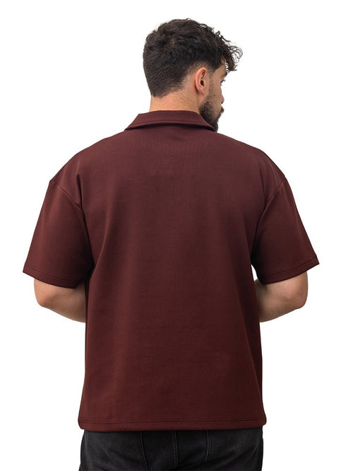 violet Design 4024 NF - Polo Neck T-Shirt - Khotwh
