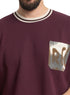 violet Design 4053 NF - Round T-Shirt - Khotwh