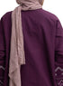Violet Embroidered Poplin Shirt - Khotwh